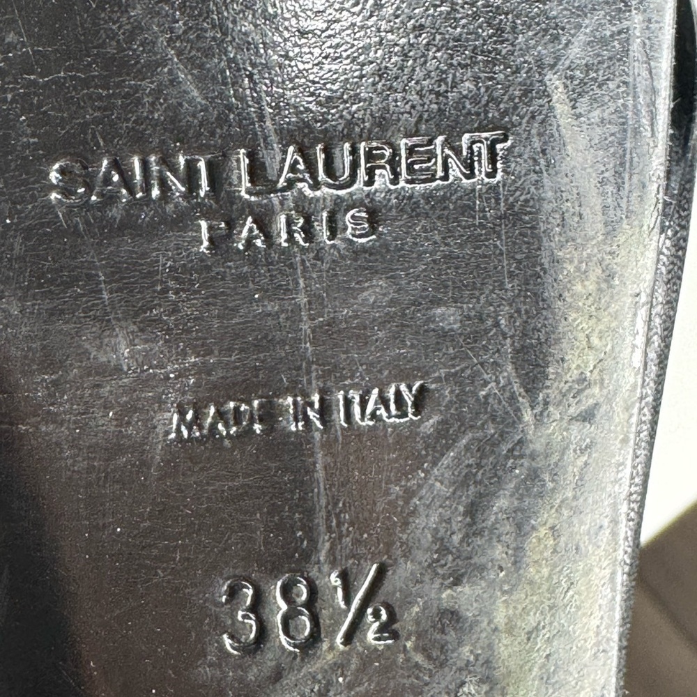 Yves Saint Laurent Platform Sandals - Size 38.5 - Picture 6 of 7